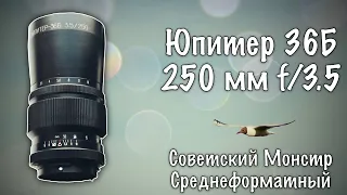 📸 Юпитер 36Б 250 мм f/3.5 - Советский Среднеформатный Монстр