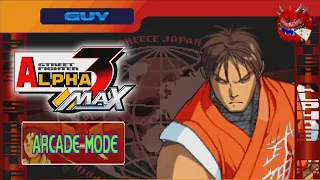 Guy (Arcade) - Street Fighter Alpha 3 Max