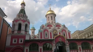 Колокольный перезвон. Казанский собор. Красная площадь.