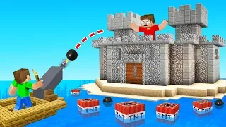 BUILDING A *MEGA* FORTRESS in JELLY’S MINECRAFT WORLD (Secret)