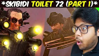 Skibidi Toilet Ep 72 (Part 1) | GMAN VS ASTRO TOILET? 😱