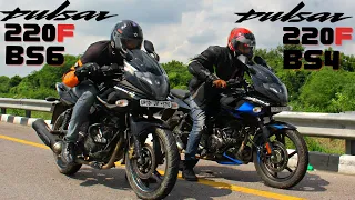 Pulsar 220F BS6 vs Pulsar 220F BS4 Drag Race, Pulsar Mania