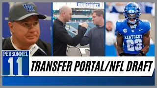 Kentucky football Transfer Portal news + NFL Draft Review | 11 Personnel