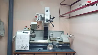 Overview of the MetalMaster MetalMaster MML 2870 MV turning and milling machine