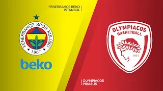 Fenerbahce Beko Istanbul - Olympiacos Piraeus Highlights | Turkish Airlines EuroLeague RS Round 20