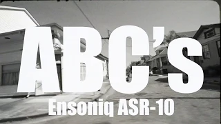 Ep.6 Sample editing.The ABC's of the ASR. An Ensoniq ASR10 tutorial.