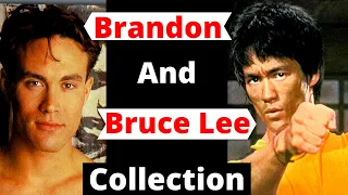 BRANDON AND BRUCE LEE COLLECTION  Autographs, Movie Props and Tribute!