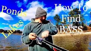 HOW TO FIND BASS ANYWHERE!.. (cold muddy water)