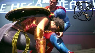 Superman Vs Wonder Woman in Suicide Squad Kill The Justice League