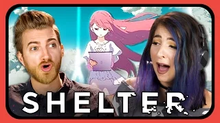 YOUTUBERS REACT TO SHELTER MUSIC VIDEO (Porter Robinson & Madeon)