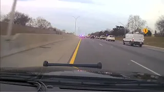 Dashcam video shows suspect leading Sterling Heights police on chase in Macomb County