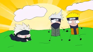 If Gojo Satoru met kakashi from Naruto | Jujutsu Kaisen Fan Animation #naruto #IBIJ #kishinpain