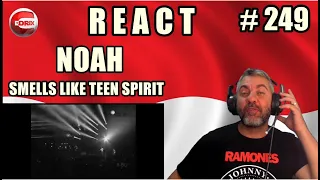 NOAH - SMELLS LIKE TEEN SPIRIT NIRVANA (COVER) - BRAZILIAN REAKSI INDONESIA (REACTION)