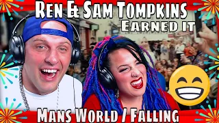 Ren & Sam Tompkins - Earned it / Mans World / Falling | THE WOLF HUNTERZ REACTIONS