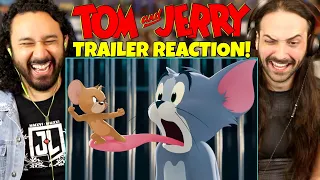 TOM & JERRY | Movie TRAILER REACTION!!