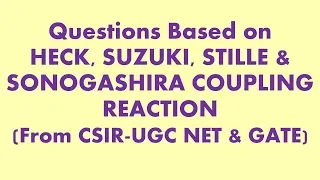 Questions Based on Organopalldium Chemistry