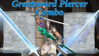 Elden Ring PvP - Max Cast Speed Carian Greatsword Into Piercer Combo Demonstration