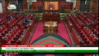 NATIONAL ASSEMBLY PROCEEDINGS WEDNESDAY MAY 25TH 2022 AFTERNOON SESSION