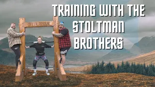 I TRAINED WITH THE WORLDS STRONGEST BROTHERS | Ft 300KG YOKE!!