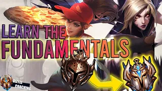 The Fundamentals that YOU Need to CLIMB Low Elo I ADC Coaching