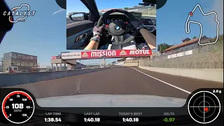 BMW M3 Competition (G80) Laguna Seca 1:39:20