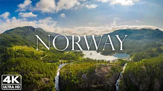 The Natural Beauty of Norway • Beautiful Relaxing Music - 4K