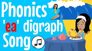 ea Sound | Phonics Song | ea (tea) Sound | The Sound ea | ea | Vowel Digraph: ea | Phonics Resource