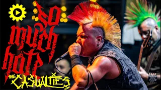 The CASUALTIES - So Much Hate [#live 18/11/2022 @8ball - Thessaloniki - Greece]