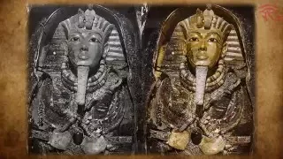 Цветные фото гробницы Тутанхамона 1922г. / Colored pictures of Tutankhamun's tomb in 1922