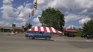 Driving by Parkersburg,West Virginia