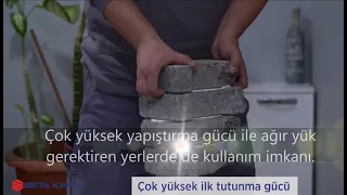 Apel HIGH TACK yapıştırıcı ile HER ŞEYİ, EN KISA SÜREDE ve EN GÜÇLÜ şekilde yapıştırabileceksiniz!