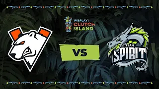 Virtus.pro vs Spirit - Map1 @Dust2 | VODs_ru | WePlay! Clutch Island