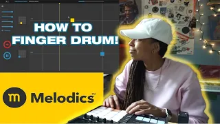 Learn how to finger drum with Melodics || Melodics Review