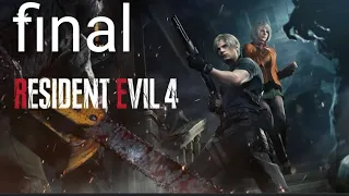 Resident evil 4 remake parte  10 final