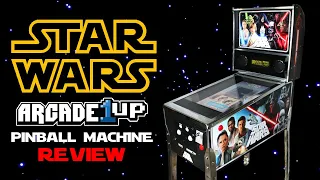 Arcade1Up Star Wars Digital Pinball Machine Review!
