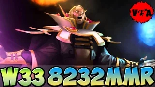 Dota 2 - W33 8232 MMR Plays Invoker vol #7 - Ranked Match