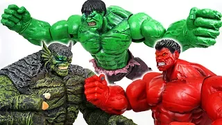 Monster appeared in egg that fell from space! Go! Marvel Hulk, Red Hulk! - DuDuPopTOY