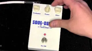 2000 Fulltone Soul Bender Fuzz Pedal Demo