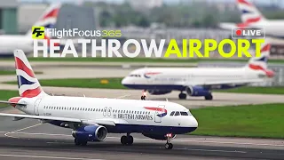 Heathrow Airport Live - Thursday 25th April 2024