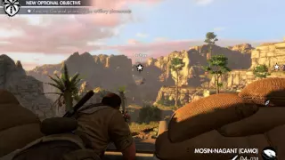 Sniper Elite 3 - Mission 3 (Halfaya Pass) - Long Shot on extreme difficulty