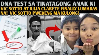 DNA RESULT SA TINATAGONG ANAK NI VIC SOTTO AT JULIA CLARETE LUMABAS NA