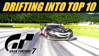 Gran Turismo 7 - Drifting Into Top 10 - Redbull Ring GR.3 MR NSX Guide