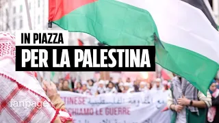 Corteo pro Palestina, 15mila a Milano, tensioni senza scontri: "È anche la lotta dei milanesi"