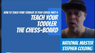 Teach Your Toddler to Play Chess - Part - The Chess Board