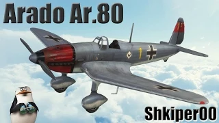 9 World of Warplanes, Самолет Arado Ar. 80_(720p)