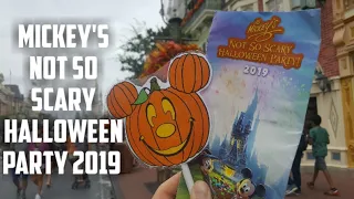 Mickey's Not So Scary Halloween Party 2019 First Night 08/16/2019