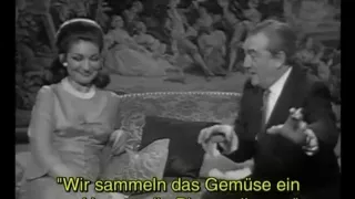 Maria Callas - Interview with Pierre Desgraupes and Luchino Visconti (1969)