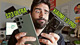 CHARLA sobre CUÁL ME GUSTA MÁS, el Samsung S23 ULTRA o el XIAOMI 13 PRO..