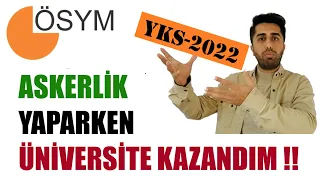 ASKERDE ÜNİVERSİTE VE YÜKSEK LİSANS KAZANDIM! YKS SINAV SONUCUM! #YKS2022