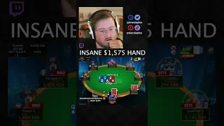 Insane Poker Hand.... | PokerStaples Shorts